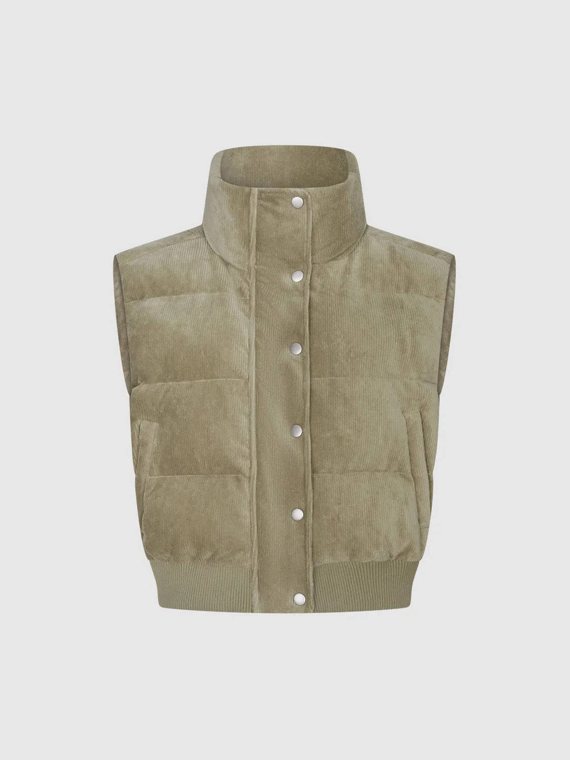 Slant Pocket Padded Vests