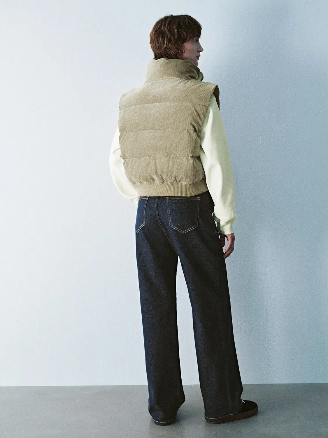 Slant Pocket Padded Vests