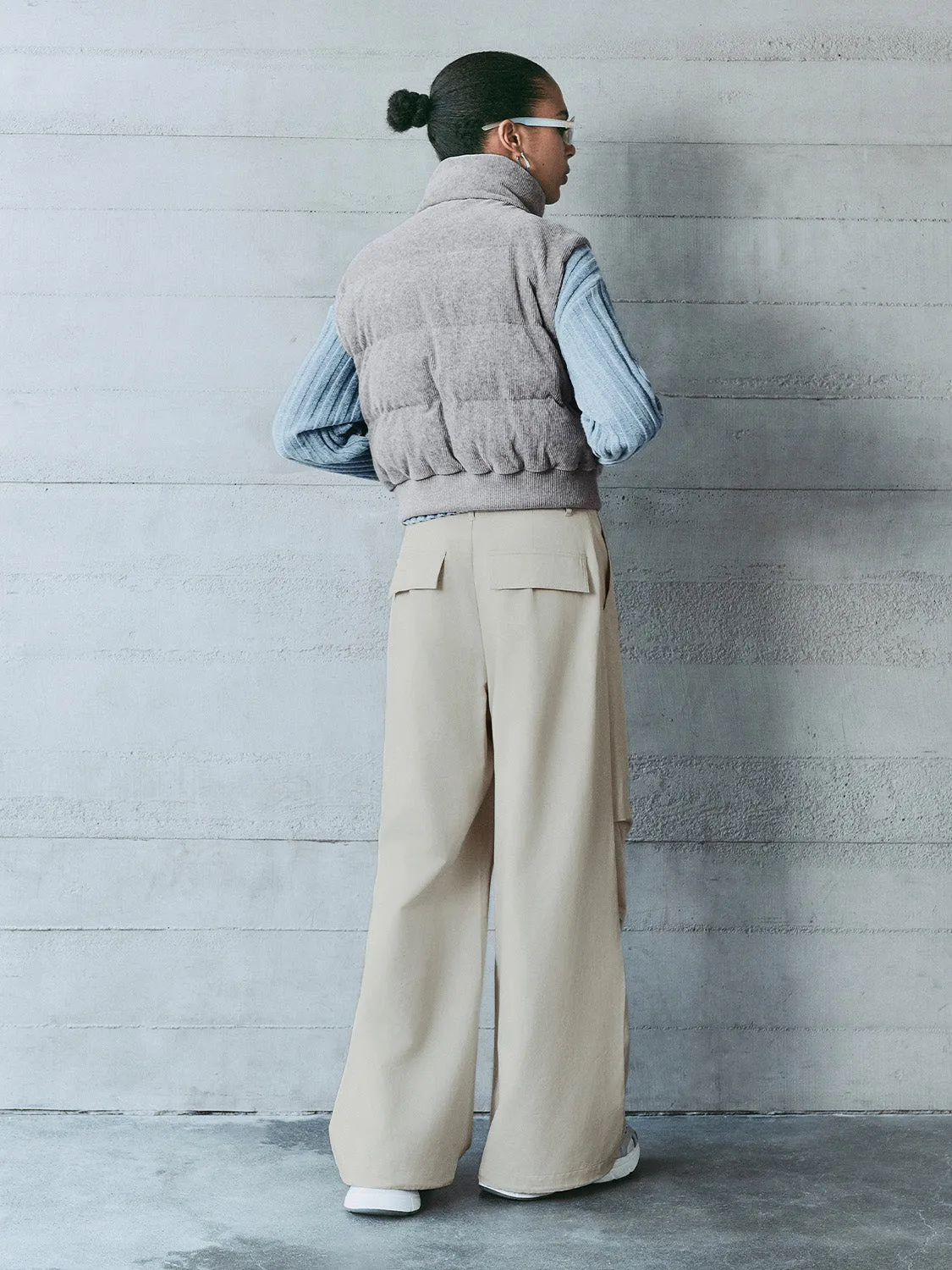 Slant Pocket Padded Vests