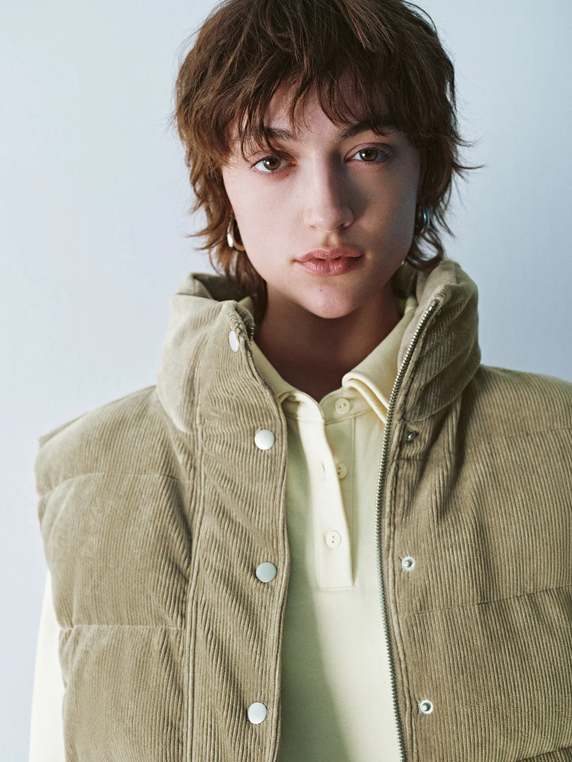 Slant Pocket Padded Vests