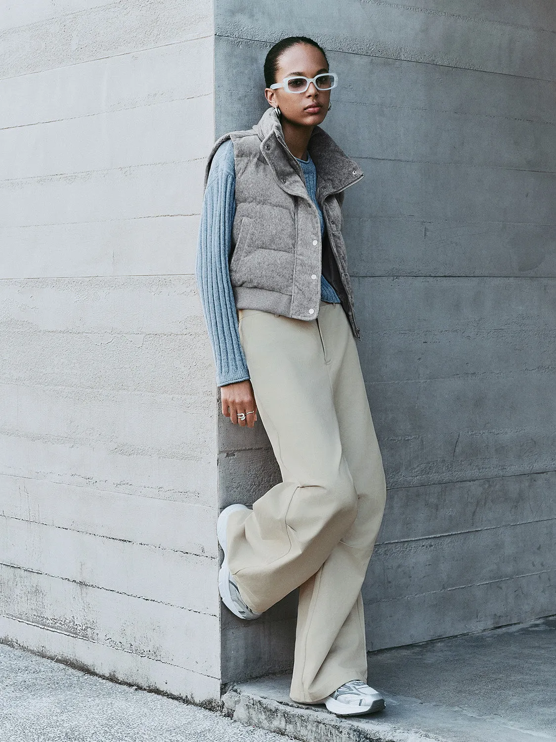 Slant Pocket Padded Vests