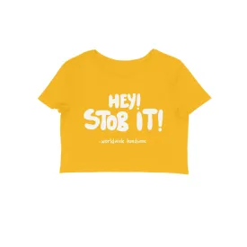 STOB IT! (JIN) - Crop Top