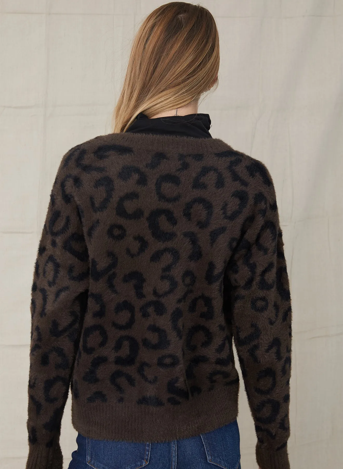 Sweater Cardigan - Dark Cacao
