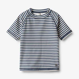 Swim T-Shirt S/S Jackie - indigo stripe