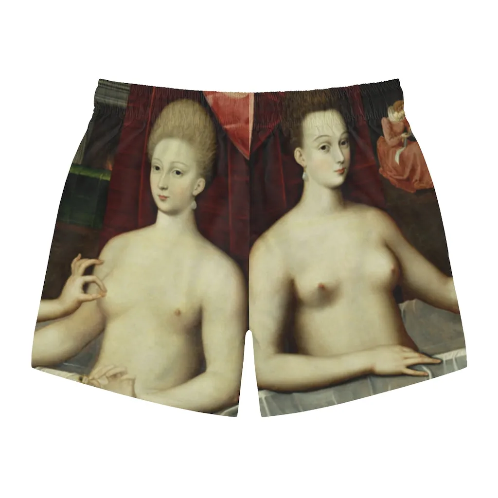 Swim Trunks AL BLUE DESIGNED  CLASSIC ART