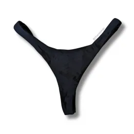The Room Thong Bikini Bottom - Black