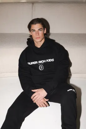 Tracksuit Zwart 'Super Rich Kids'
