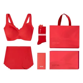 UBRAS All in Red Pull Over Gift Set