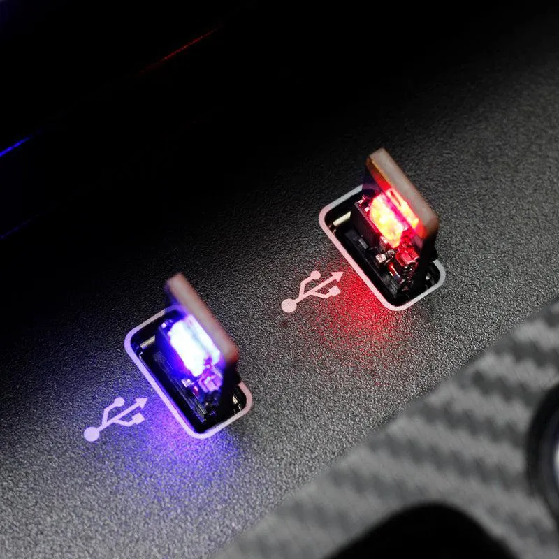 USB Ambient LED Lights for Tesla Model S / X / 3/ Y, 2 Pcs