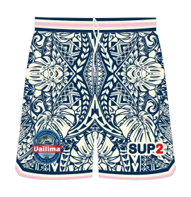 Vailima Pink Tapa Basketball Short