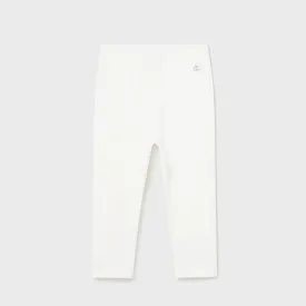 WHITE PLAIN LEGGINGS FOR BABY GIRLS