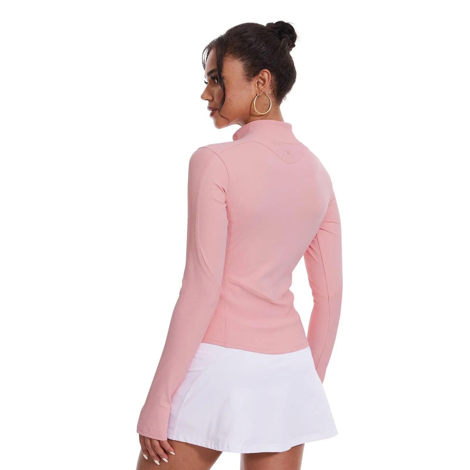Women’s Half Zip Workout Tops LB19W