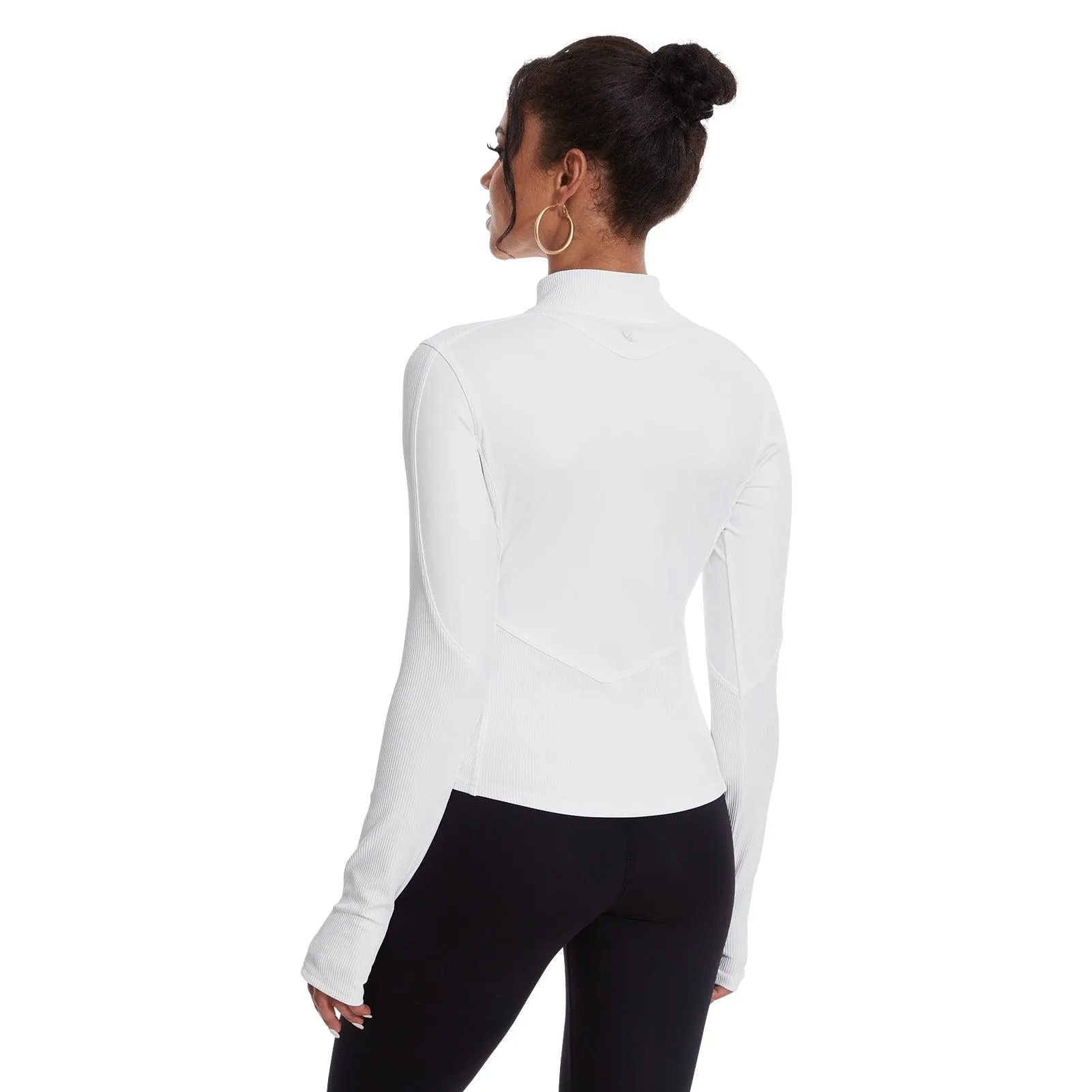 Women’s Half Zip Workout Tops LB19W