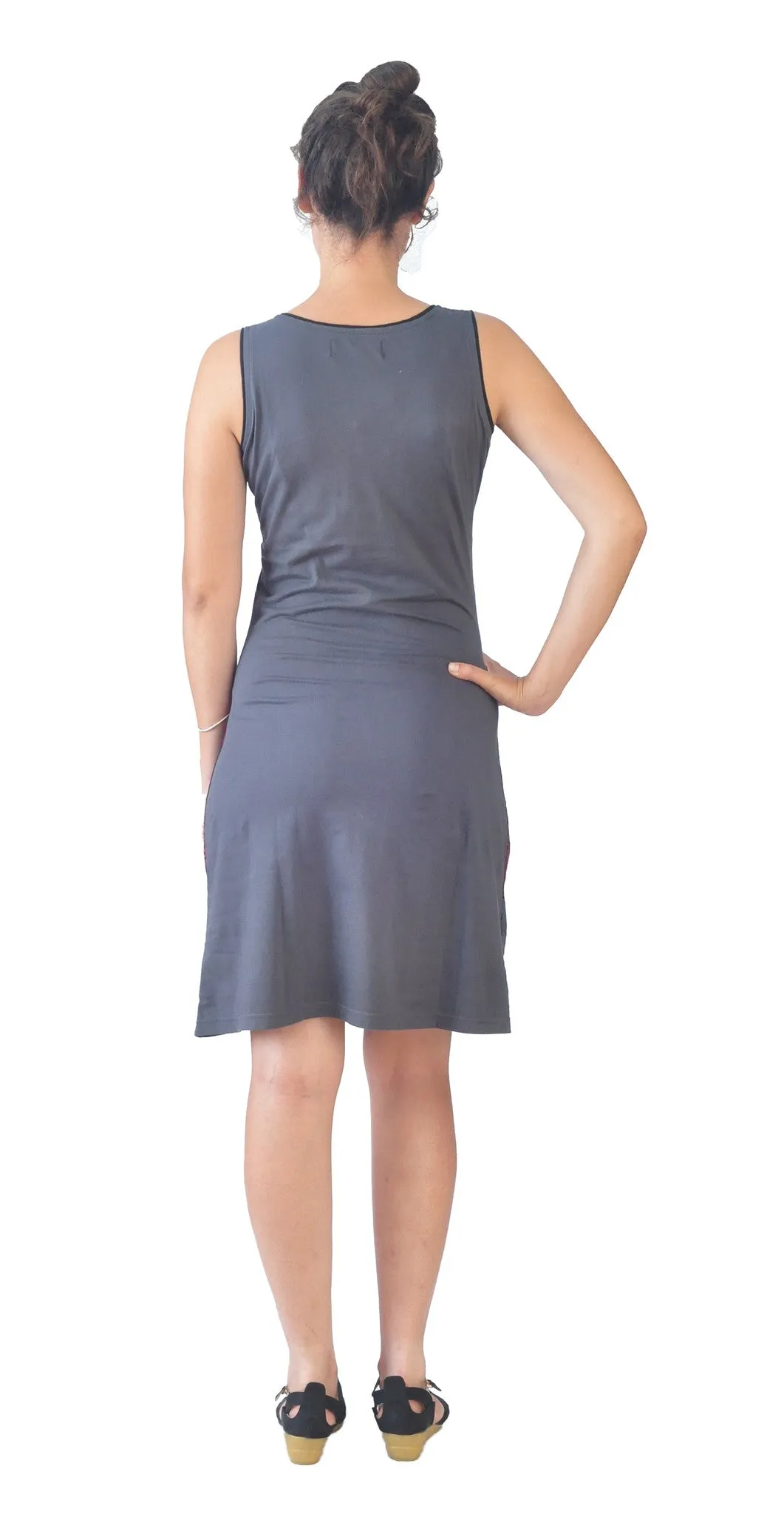 womens-sleeveless-summer-dress-with-multicolor-mandala-print-and-pattern