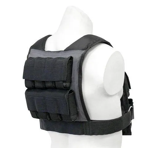XM Fitness 55lb Commercial Weighted Vest, Adjustable