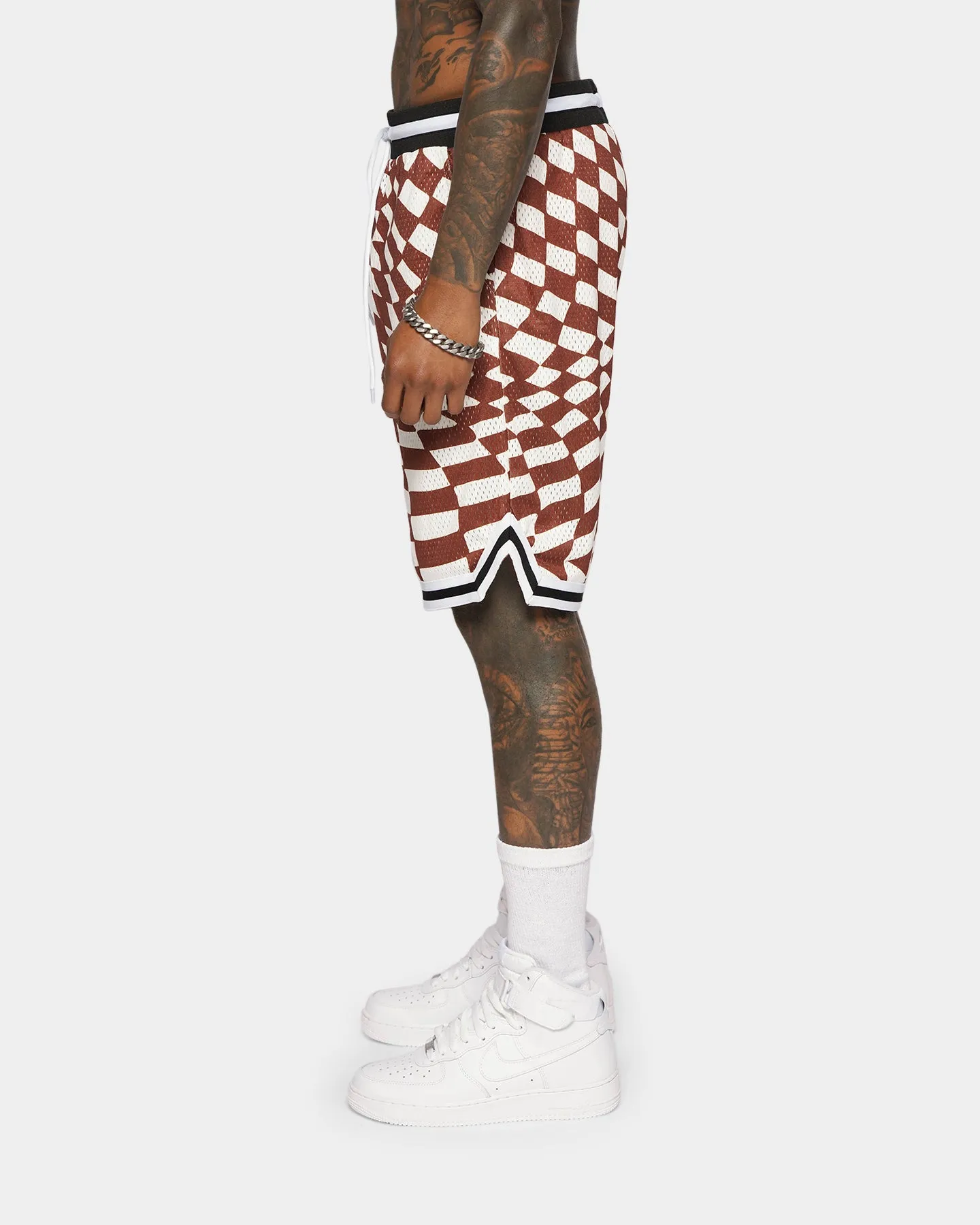 XXIII Cyris Basketball Shorts Cigar/White