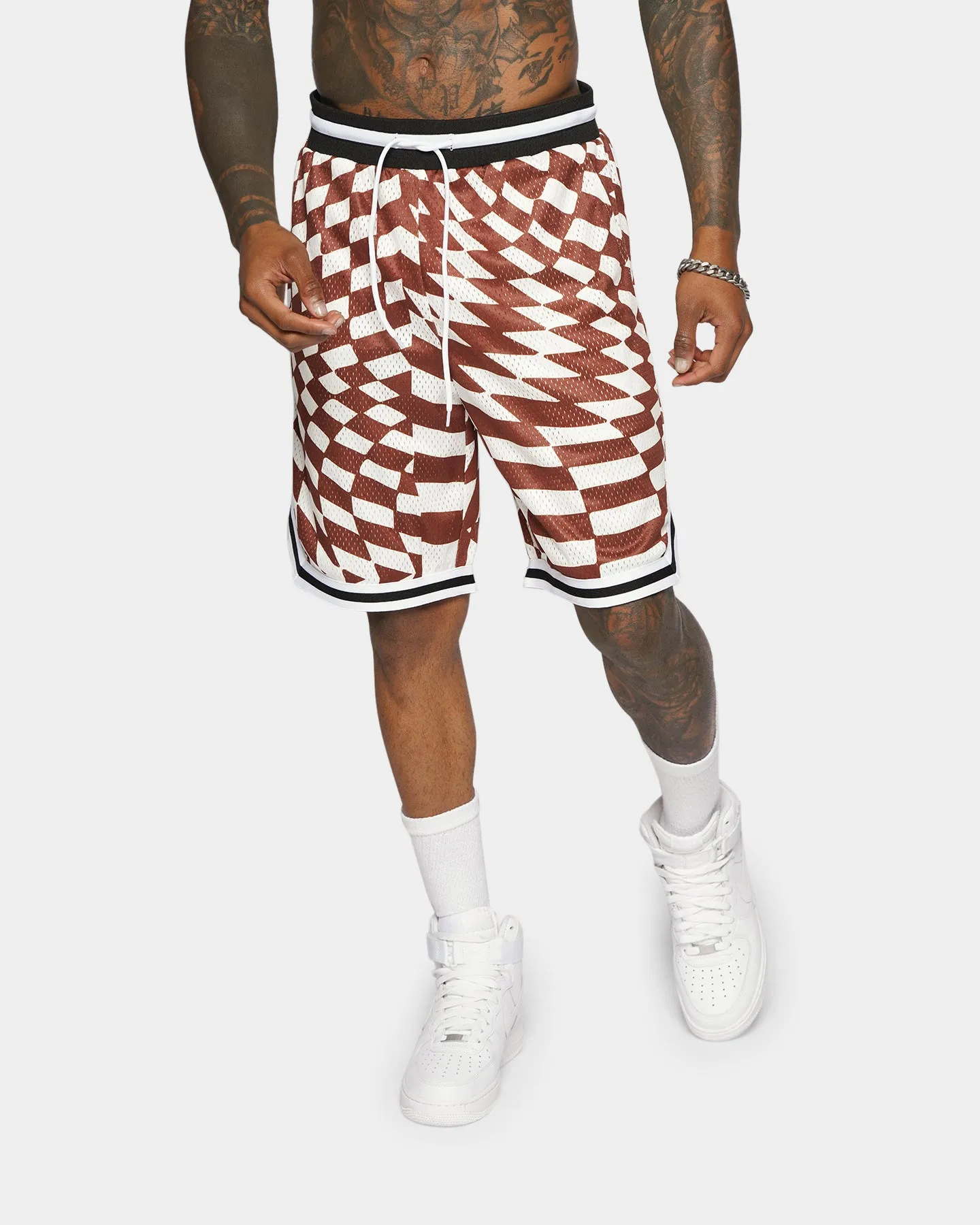 XXIII Cyris Basketball Shorts Cigar/White